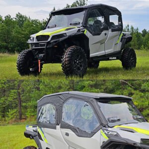 Falcon Ridge Soft Doors - Polaris General 4 1000, XP 4 1000 - With Zipper