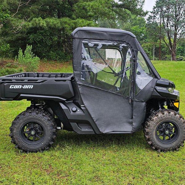 Falcon Ridge Full Soft Doors - Can-Am Defender - With Zipper