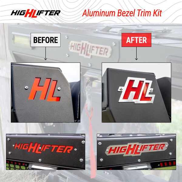 54-96456 - UTV Headache Rack Trim Kit High Lifter N.O.M.A.D. Bezel