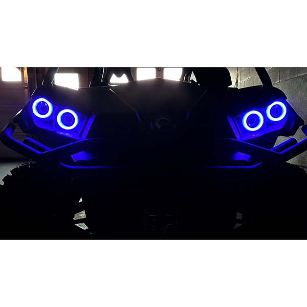 55-30022_L4 SYA Angel Eyes LED Kit for Can-Am Renegade/Maverick/Commander - Red