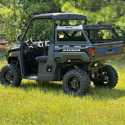 Seizmik Half Height Bed Rack - Polaris Ranger and Can-Am Defender Models