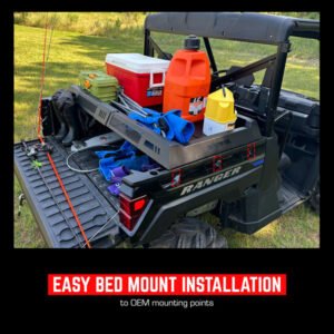 58-08077 - Polaris Ranger Bed Rack Basket Seizmik Cargo Rack for Ranger & Defender