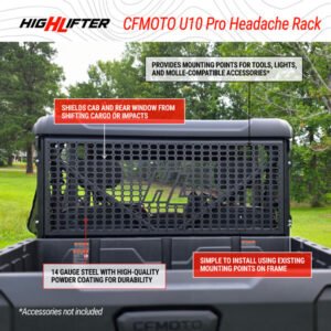 58-62920 - CFMOTO UForce U10 Pro headache rack