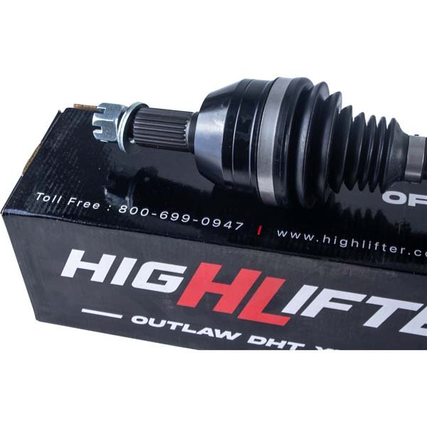 64-10857 - Outlaw DHT XL Polaris RZR High Lifter Rear Axle – 8 Big Lift Axle for Turbo Models