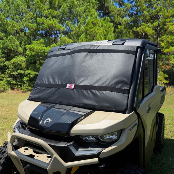 Seizmik Windshield Protector - Can-Am Defender HD10