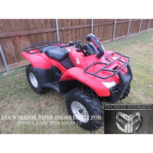 SYA Warrior Riser Snorkel kit for Honda Rancher 420  2007 - 2013