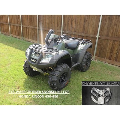 SYA Warrior Riser Snorkel kit for Honda Rincon 650 675 680