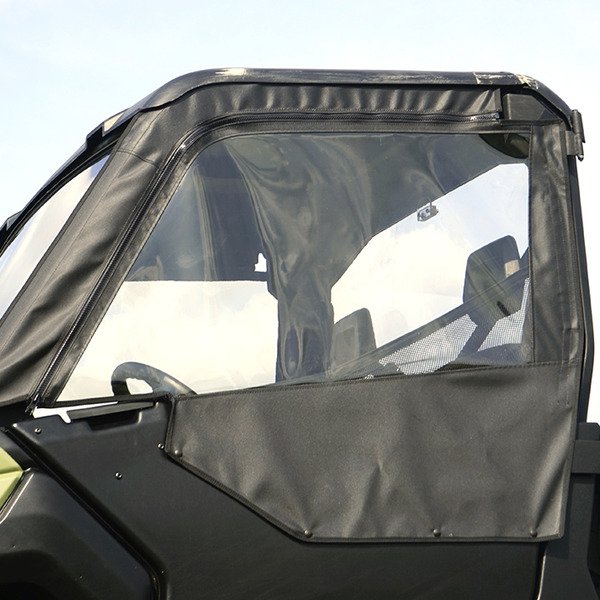 CA-DEFENDER-SDK02-1-L Seizmik Soft Upper Doors with Zipper - Can-Am Defender