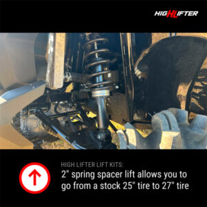 High Lifter 2 Inch Lift Kit for Can-Am Commander & Maverick Trail 7 High Lifter 2 Inch Lift Kit for Can-Am Commander & Maverick Trail