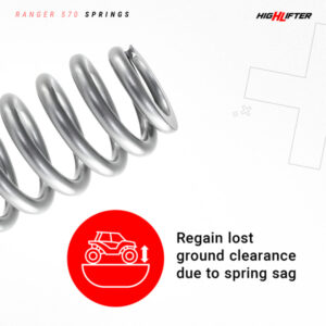 High Lifter Lift Springs for Polaris Ranger SP 570 Front & Rear (2023-2025) 6 High Lifter Lift Springs for Polaris Ranger SP 570 Front & Rear (2023-2025)