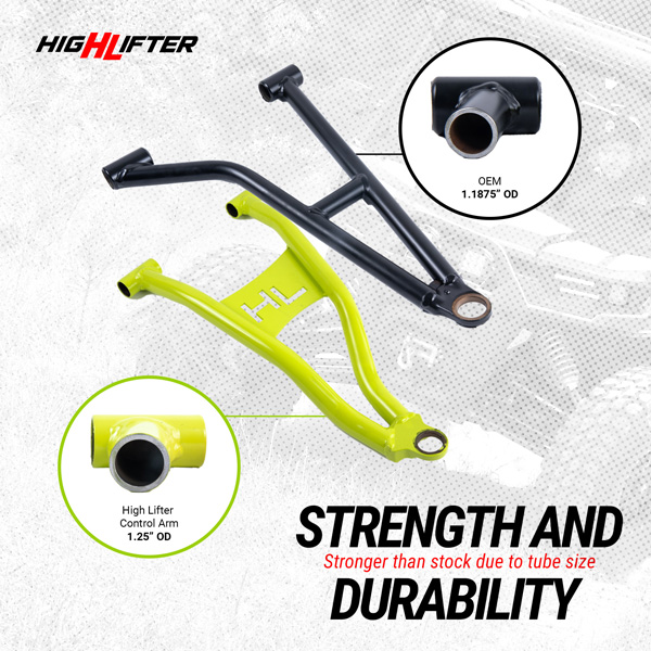 Kawasaki Mule PRO-FXT Rear Control Arms High Lifter HD 9 Kawasaki Mule PRO-FXT Rear Control Arms | High Lifter HD