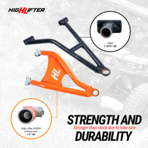 Kawasaki Ridge Rear Control Arms High Lifter APEXX HD 8 Kawasaki Ridge Rear Control Arms | High Lifter APEXX HD