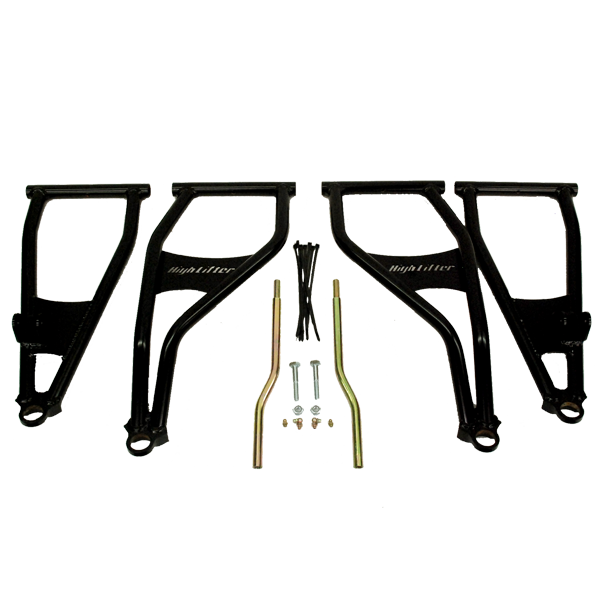 Polaris RZR 800 Front Forward Control Arms High Lifter Black
