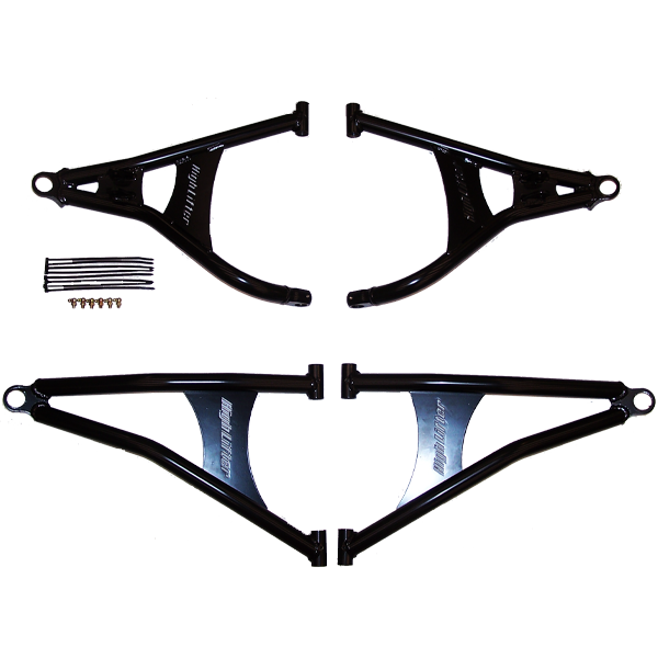 Polaris RZR 900 Front Forward Control Arms Black High Lifter