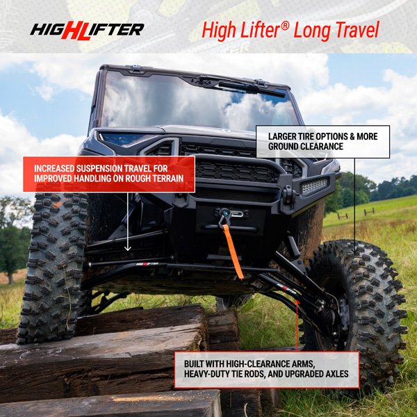 Polaris Ranger XD 1500 Long Travel Kit – DHT XL Axles