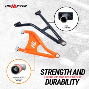 Polaris Xpedition Front Control Arms | APEXX Upper & Lower Kit