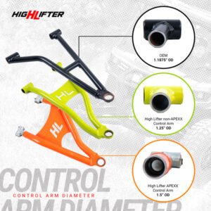 Polaris Xpedition Front Control Arms | APEXX Upper & Lower Kit