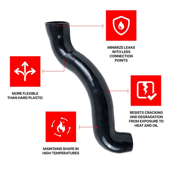 SYA-71-11357-ranger-xp-8-L Snorkel Your ATV Silicone Riser Kit - Polaris Ranger XP 1000