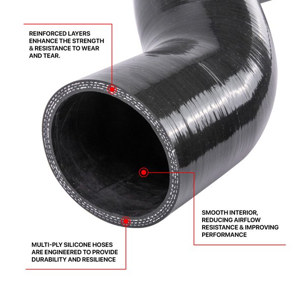 SYA-71-11357-ranger-xp-9-L Snorkel Your ATV Silicone Riser Kit - Polaris Ranger XP 1000