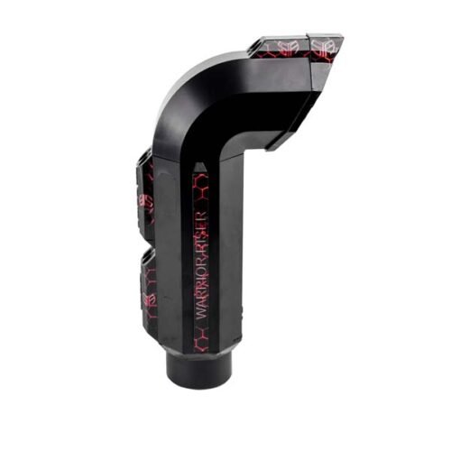 SYA-DECAL-RED-l SYA Decal - Four 1-1.5 Inch Risers - Black/White/Silver