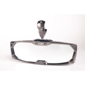 SZK-18013_1_N Seizmik Halo-RA Billet Aluminum Rearview Mirror - Polaris Pro-Fit Header Panel