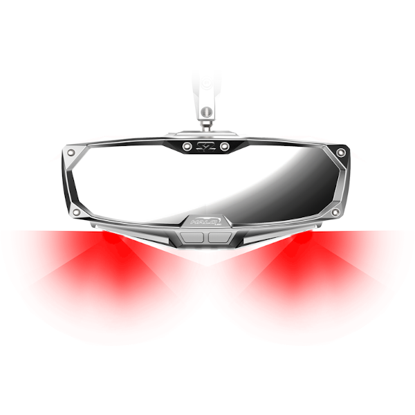 SZK-18019_2_L Seizmik Halo-RA LED Rear View Mirror - Clamp 1.75 Inch