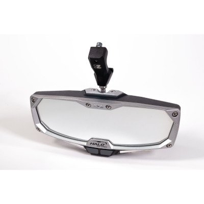 Seizmik Halo-RA LED Rearview Mirror with Cast Aluminum Bezel- Can-Am Defender