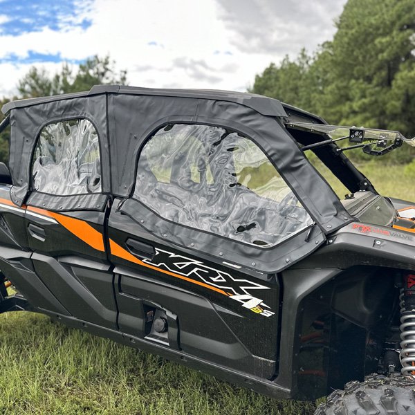 Falcon Ridge Soft Upper Doors - Kawasaki KRX - With Zippers